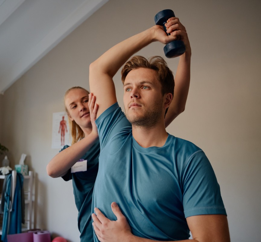 corrective exercise for support of chiropractic treatment